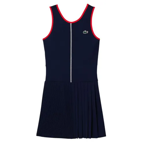 Váy Thể Thao Lacoste Women's Ultra Dry Tennis Dress with Removable Liner EF7451 54G 7PE Màu Xanh Navy Size 36
