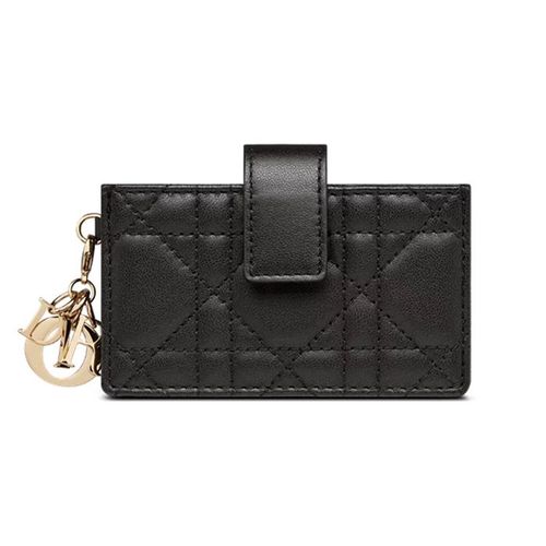 Ví Đựng Thẻ Nữ Dior Jasmine Card Holder S0074ONMJ M900 Màu Đen