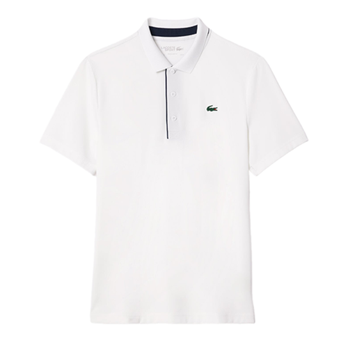 Áo Polo Nam Lacoste Men's Golf Polo Shirt Straight Fit UV Protection DH2583 10 522 Màu Trắng Size 3