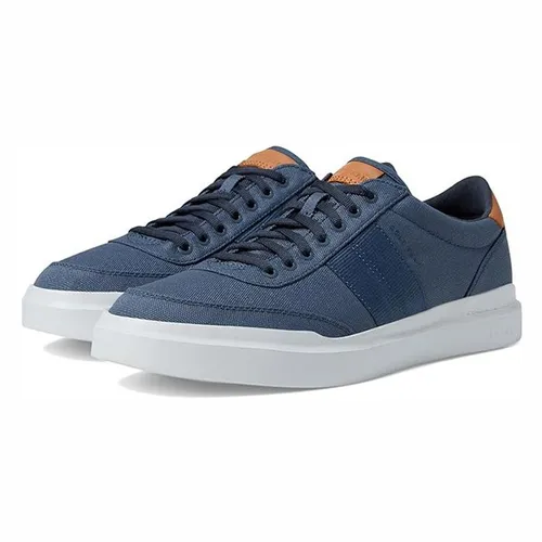 Giày Thể Thao Nam Cole Haan Grandpro Rally Canvas II Màu Xanh Chàm Size 40.5