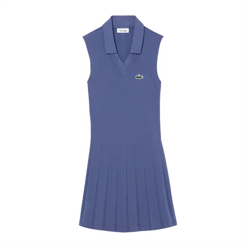 Váy Thể Thao Nữ Lacoste Stretch Tennis Dress And Shorts EF0615 51 HIG Màu Xanh Size 34