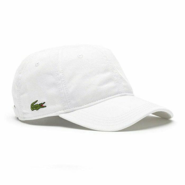 Mũ Lacoste Gabardine Cap White Màu Trắng