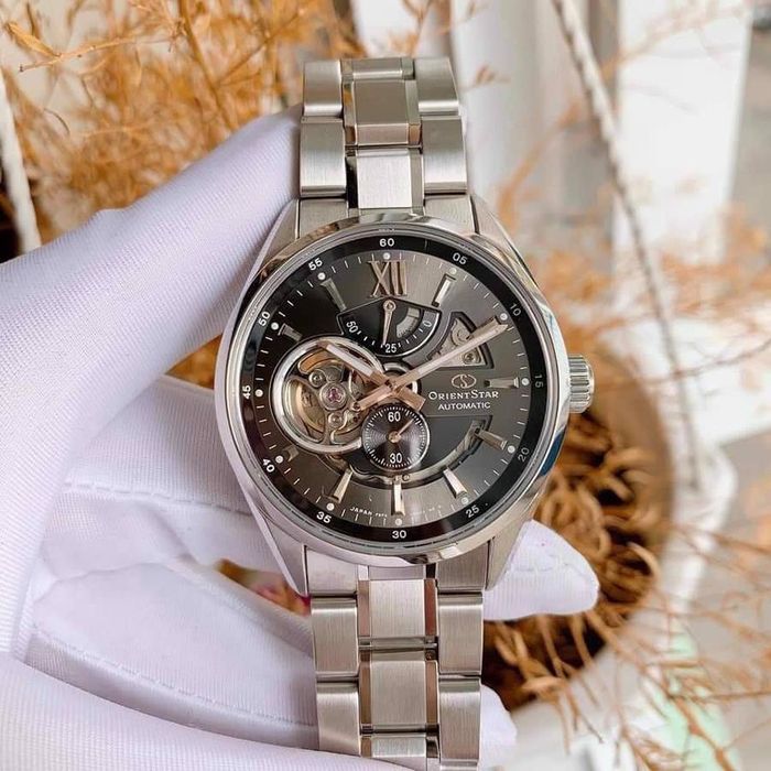 Đồng Hồ Nam Orient AV0004N00B Màu Bạc