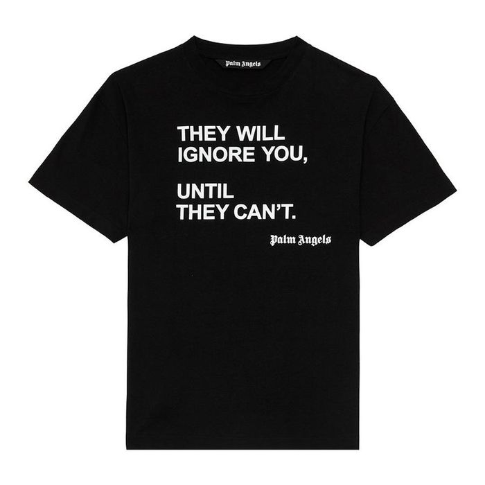 Áo Phông Palm Angels Seasonal S/S T-Shirt Màu Đen