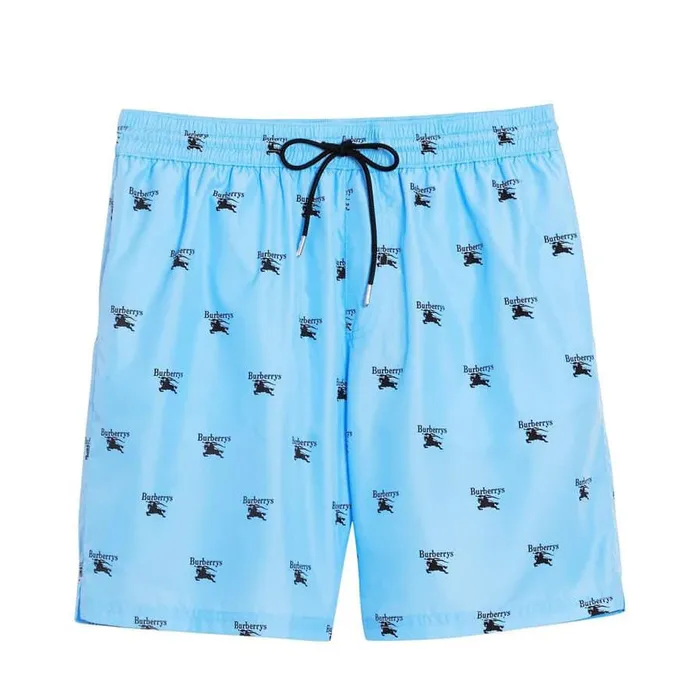 Quần Short Burberry New SS Màu Xanh Blue