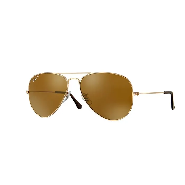 Kính Mát Rayban Aviator RB3025 001/57 58-14 Polarized Nâu Trà