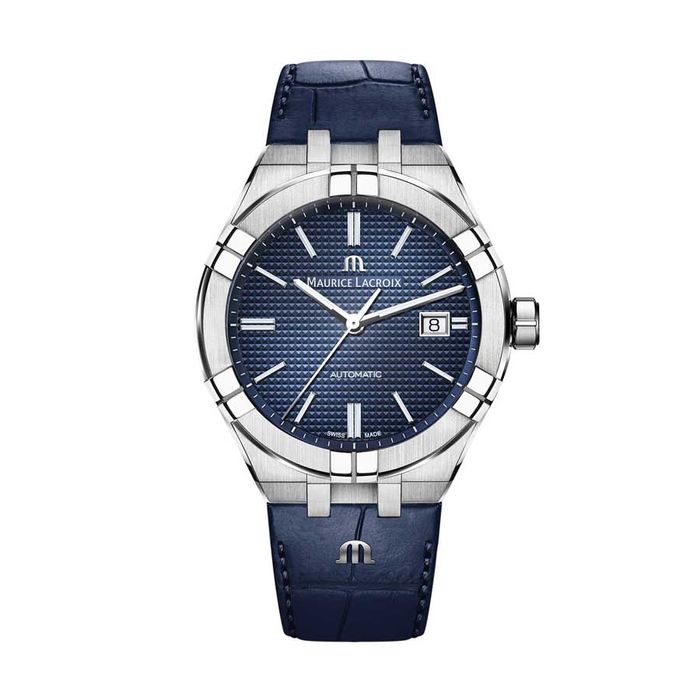 Đồng Hồ Nam Maurice Lacroix Aikon Automatic AI6008-SS001-430-1 Màu Xanh Navy Size 42mm