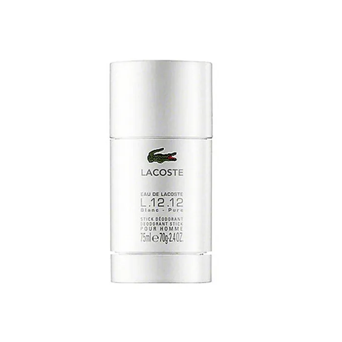 Lăn Khử Mùi Nam Lacoste L.12.12 Blanc 75ml