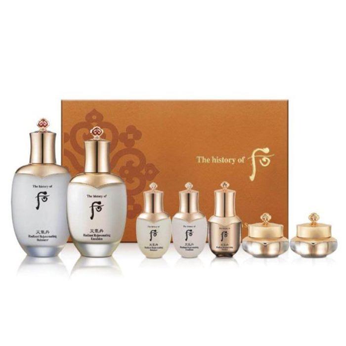 Bộ Dưỡng Da Vip Whoo Cheongidan Radiant Special Set 7sp