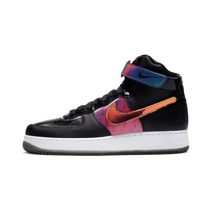 Giày Thể Thao Nike Air Force 1 High Good Game Black