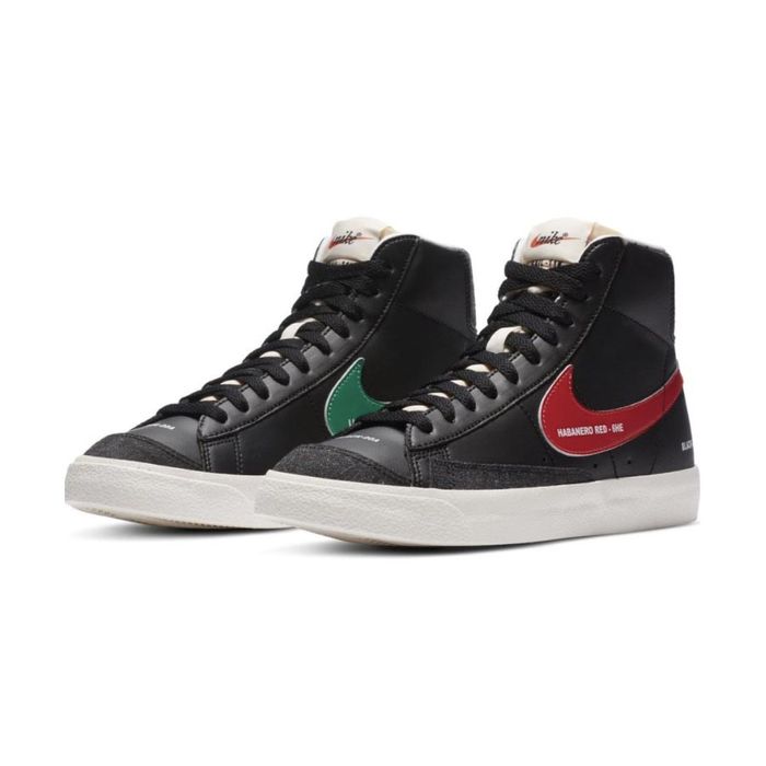 Giày Thể Thao Nike Blazer Mid 77 Color Code Black DA2142-046 Màu Đen