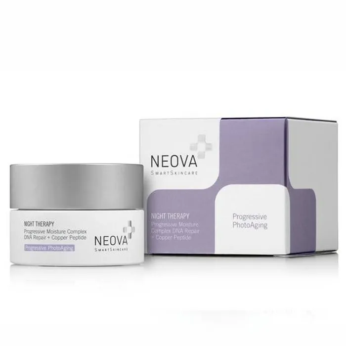 Kem Dưỡng Ban Đêm Cấp Ẩm, Phục Hồi Da Neova Night Therapy DNA/ Repair + Copper Peptide 50g
