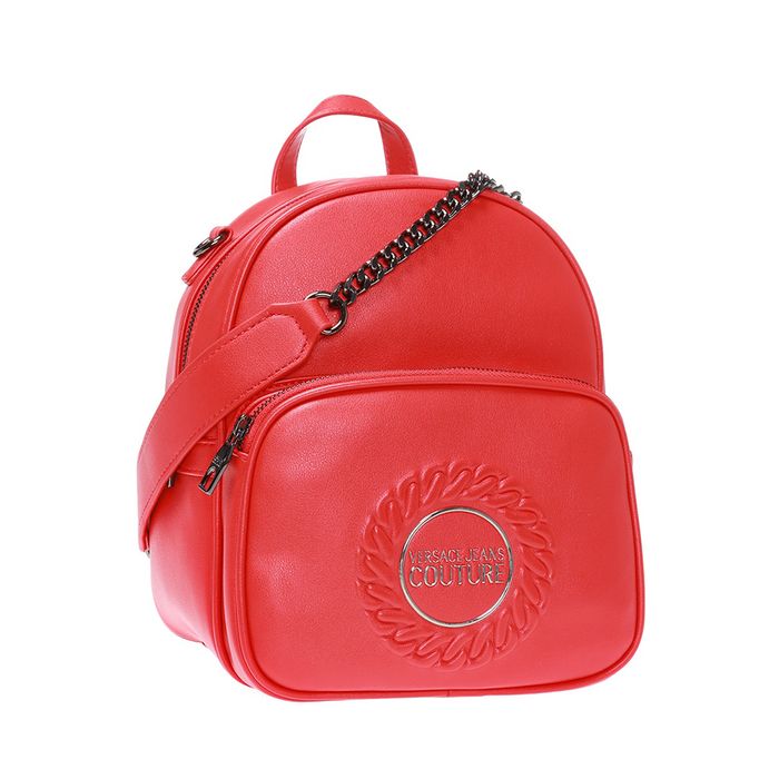 Balo Versace Jeans Couture Logo-Printed Backpack Màu Đỏ