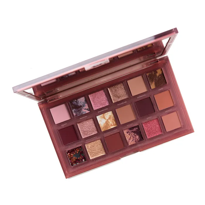 Phấn Mắt Huda Beauty Bản Dupe Naughty Nude Eyeshadow Palette 18 Ô