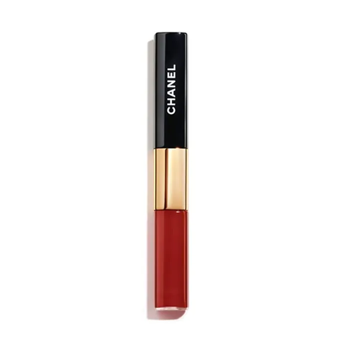 Son Kem Chanel Le Rouge Duo Ultra Tenue 176 - Burning Red Màu Đỏ