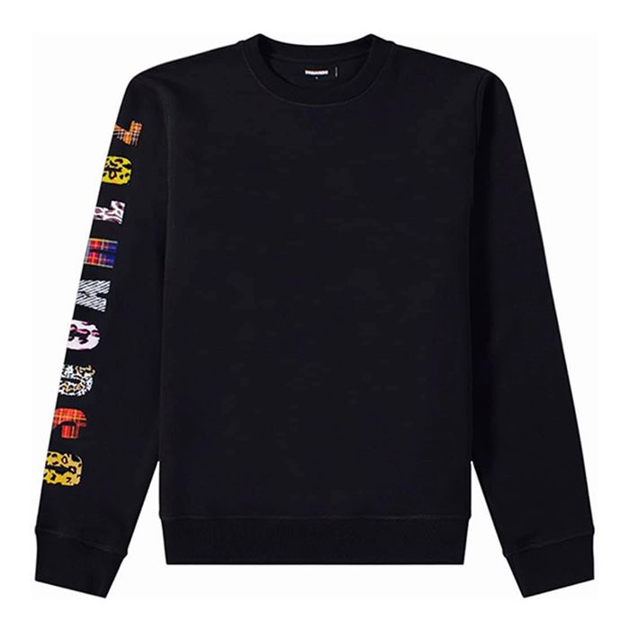 Áo Nỉ DSquared2 Sweatshirts For Men Màu Đen Size M