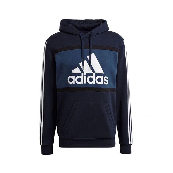 Áo Hoodie Adidas Essentials Logo Colorblock Hoodie GV0252 Màu Xanh Navy Size S