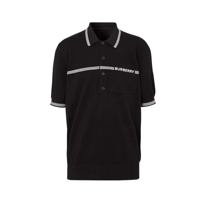 Áo Polo Burberry Polo Shirts You Can'T Miss Màu Đen Size S