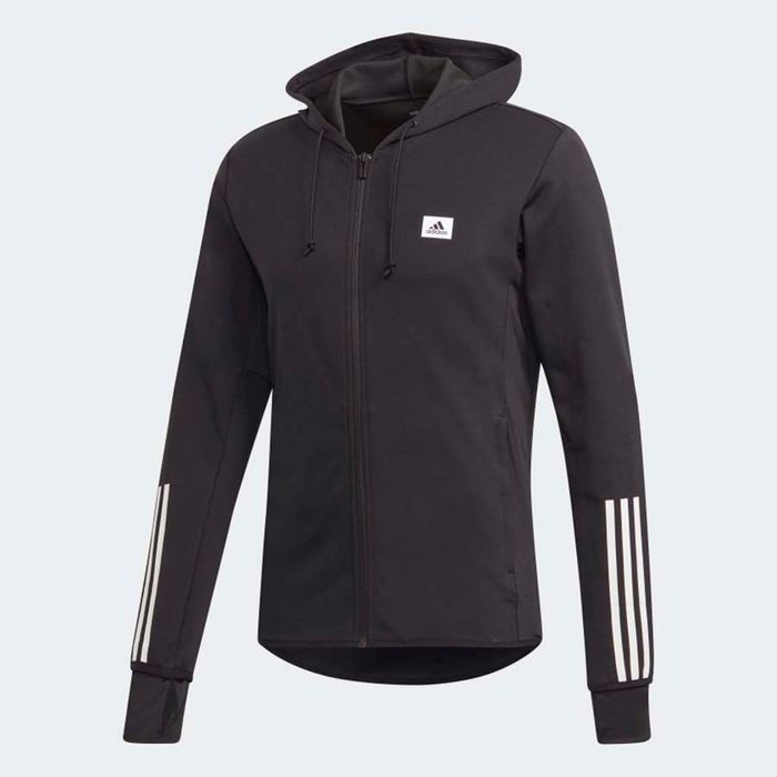 Áo Khoác Adidas Designed To Move Motion Hooded Track GD5279 Màu Đen Size S
