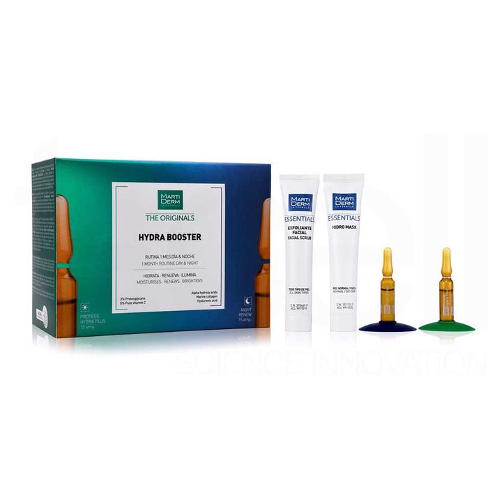 Bộ Sản Phẩm Dưỡng Da Ngày Đêm Tăng Cường Cấp Ẩm Da MartiDerm The Originals Hydra Booster