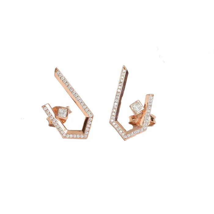 Khuyên Tai Morina H0829 Màu Vàng Hồng