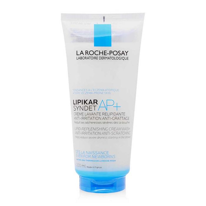 Sữa Rửa Mặt Và Tắm La Roche-Posay Lipikar Syndet Ap+ Lipid-Replenishing Cream Wash Anti-Irritation Anti-Scratching 200ml