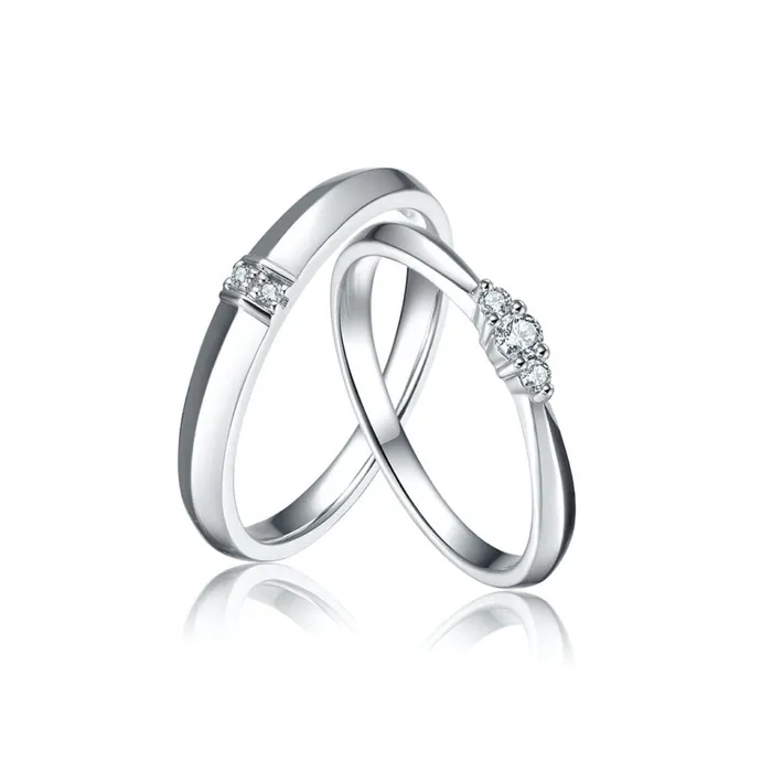 Nhẫn Cưới Meez Sweet Dream Wedding Ring Vàng Trắng