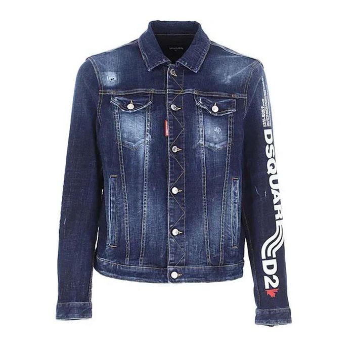 Áo Khoác Bò Dsquared2 Roupas Para Homem Size 50