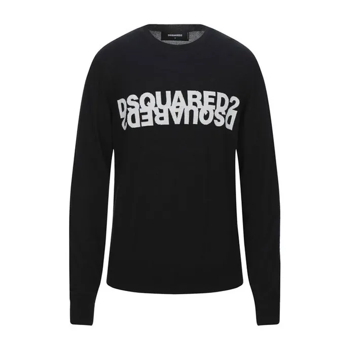 Áo Len DSquared2 Sweaters Màu Đen Size M