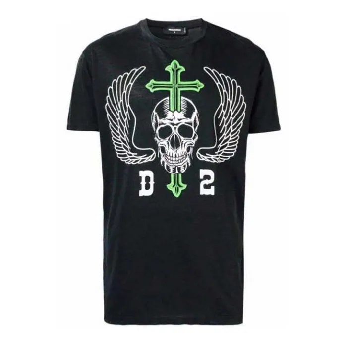 Áo Phông DSquared2 Darth Vader I Am Your Father Sketch T-shirt Màu Đen Size M