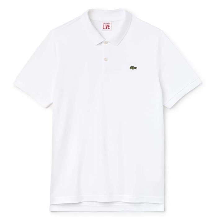Áo Polo Lacoste Golf Tennis Màu Trắng Size XS