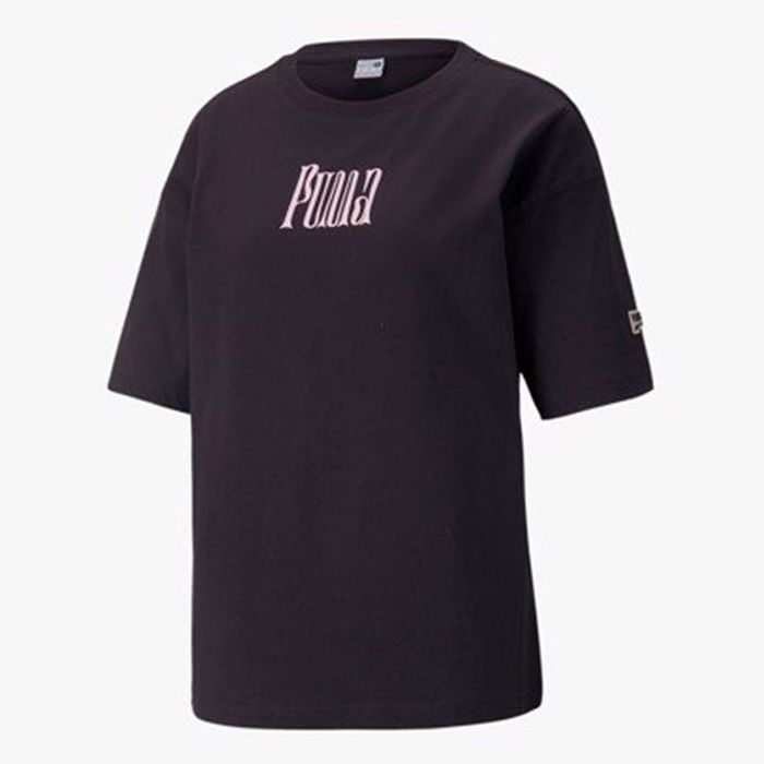 Áo Thun Nữ Puma Downtown Graphic Màu Đen