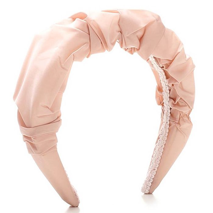 Băng Đô Red Valentino Frilled Headband Màu Hồng Pastel