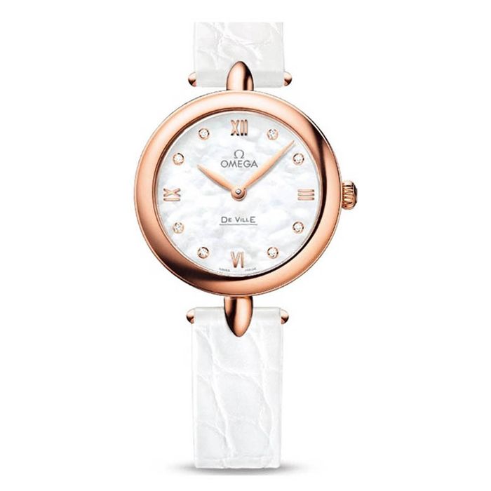 Đồng Hồ Omega De Ville Prestige 27.4mm Womens Watch 424.53.27.60.55.002