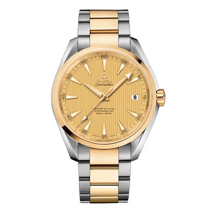 Đồng Hồ Nam Omega Seamaster Aqua Terra 150M Master Co-Axial Chronometer 231.20.42.21.08.001 Màu Bạc Phối Vàng