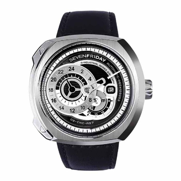 Đồng Hồ Nam SevenFriday Q1/01 Màu Bạc Đen