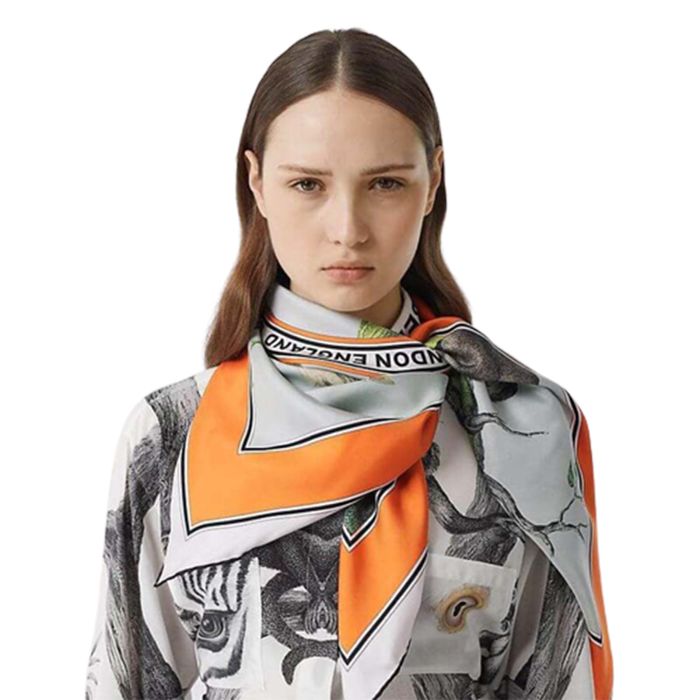 Khăn Quàng Cổ Nữ Burberry Scarves Designer For Phối Màu