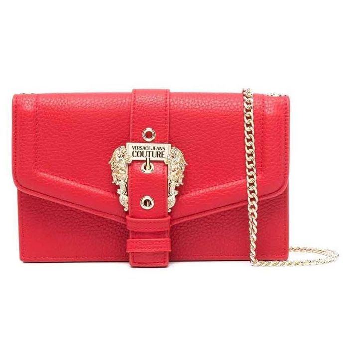 Túi Đeo Chéo Versace Jeans Couture Buckle-Fastening Shoulder Bag Màu Đỏ