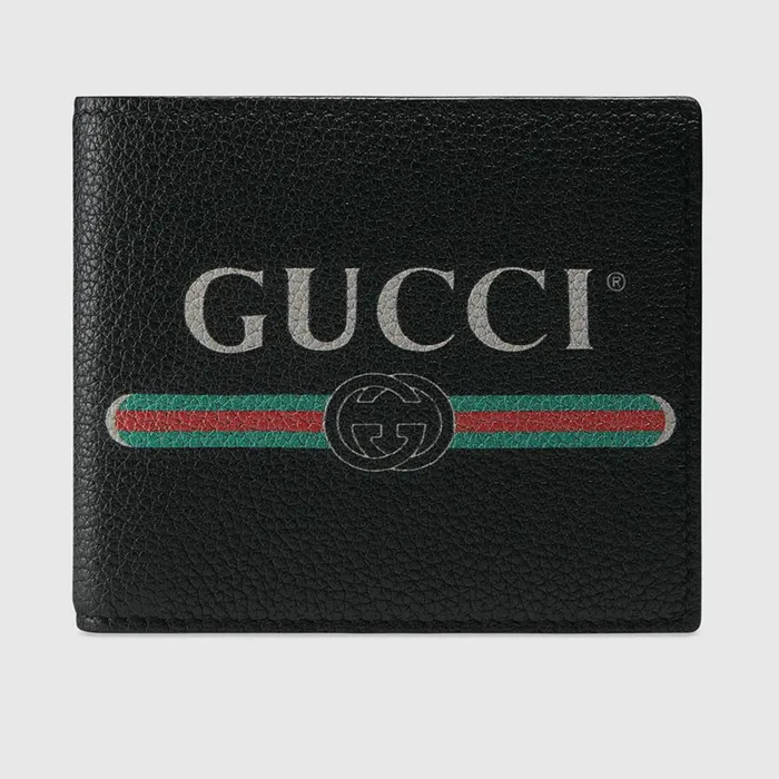 Ví Da Gucci Print Gucci Màu Đen