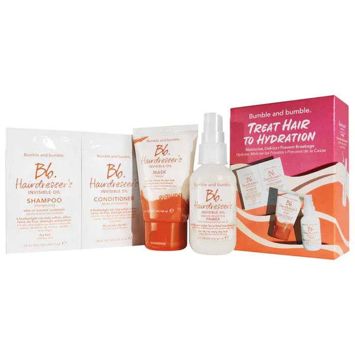 Bộ Chăm Sóc Tóc Mini Bumble And Bumble Treat Hair to Hydration Hair