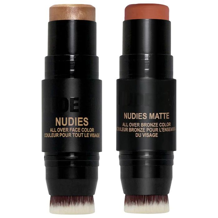 Bộ Sản Phẩm Phấn Má Hồng Dạng Thỏi Nudestix Glowy Nude Skin 2pcs