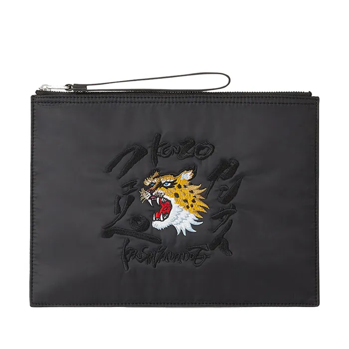 Túi Cầm Tay Kenzo X Kansaiyamamoto Pouch Màu Đen