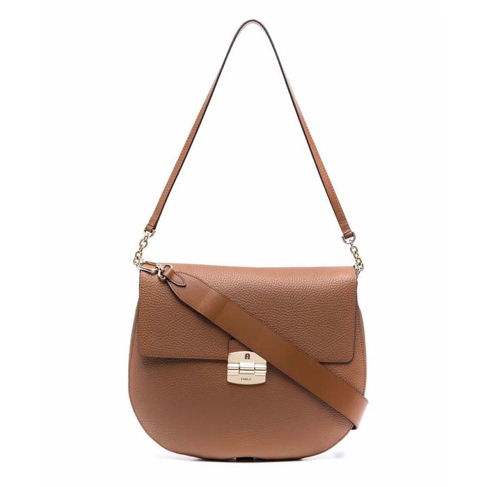 Túi Xách Furla Club 2 Shoulder Bag Màu Nâu