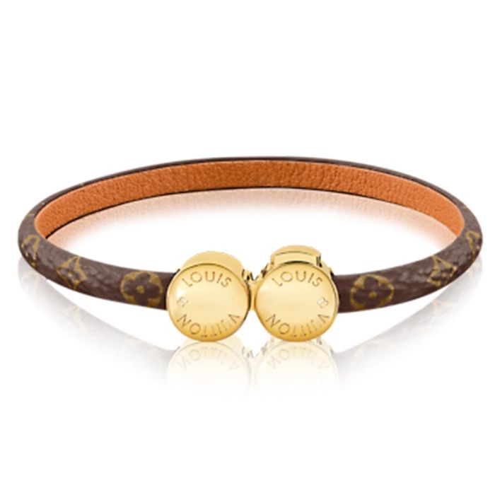 Vòng Đeo Tay Nữ Louis Vuitton LV Historic Mini Monogram Bracelet M6407F