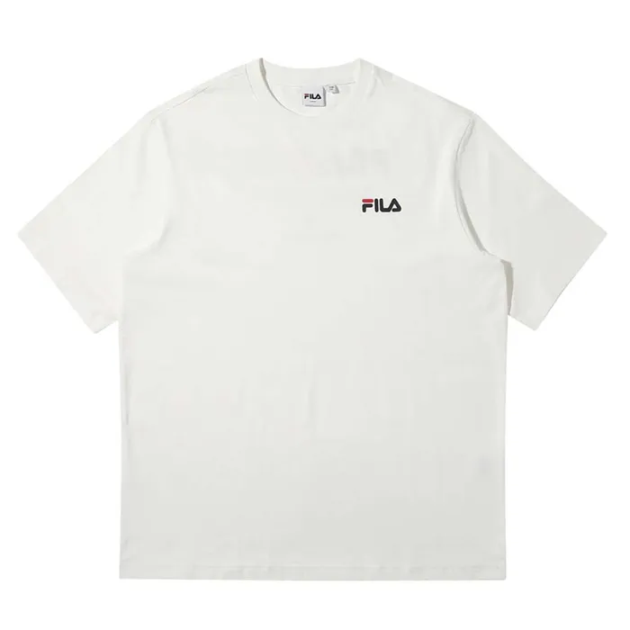 Áo Thun Fila Heritage Logo T-shirt FS2RSD2118X-OWH Màu Trắng