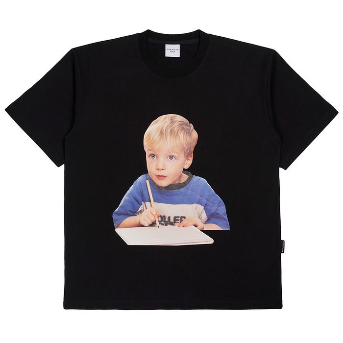 Áo Phông Acmé De La Vie ADLV Study Boy Black T-Shirt Màu Đen Size 1
