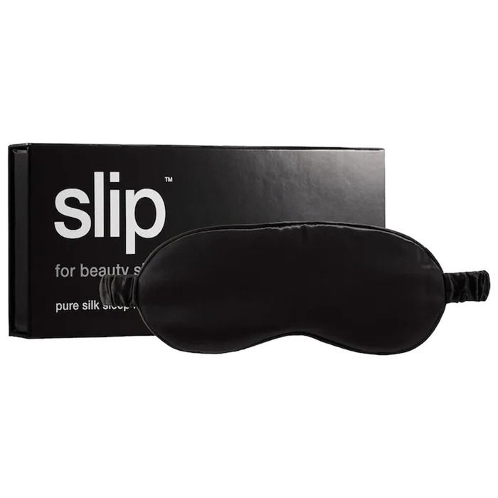 Mặt Nạ Ngủ Bịt Mắt Lụa Slip Silk Sleepmask Màu Đen