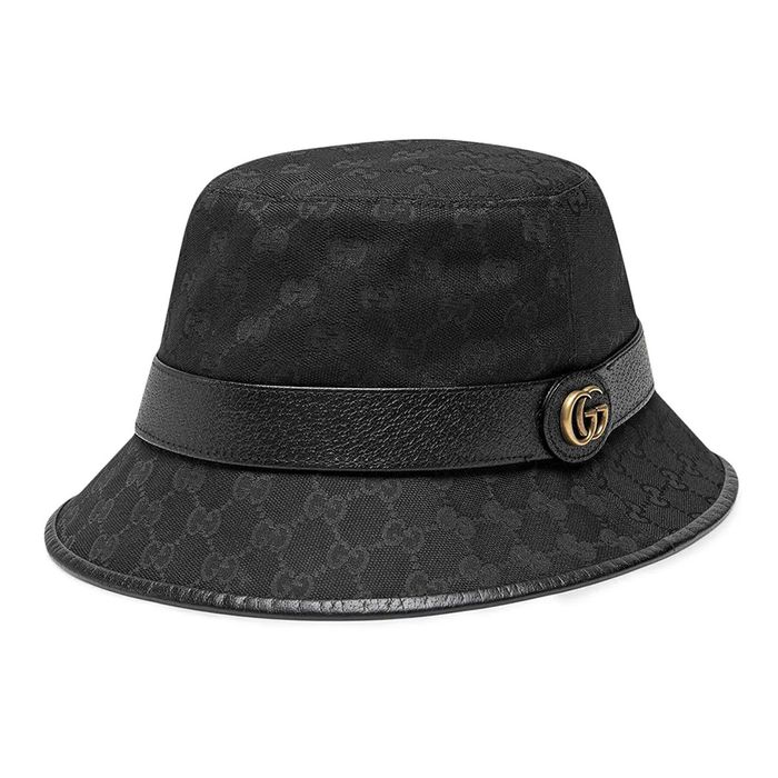 Mũ Gucci GG Canvas Bucket Hat Màu Đen Size S