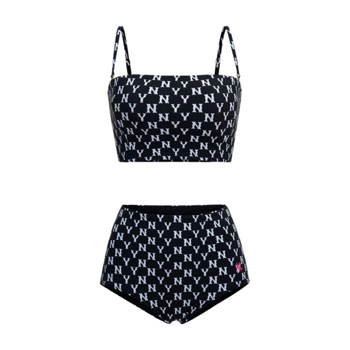 Bộ Bikini MLB Monogram New York Yankees 3FSW60423-50BKS Màu Đen Size XS
