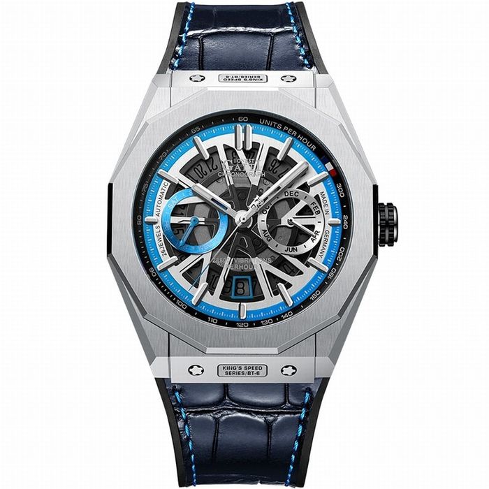 Đồng Hồ Nam Bonest Gatti King Speed B596011L Màu Xanh Navy